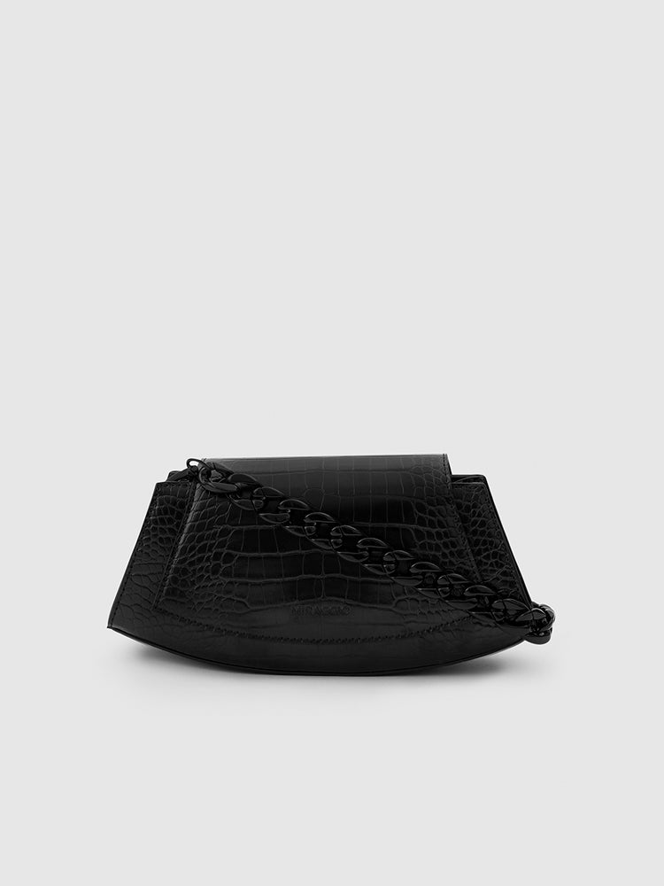 Helene Crossbody - MIRAGGIO #color_black #color_black