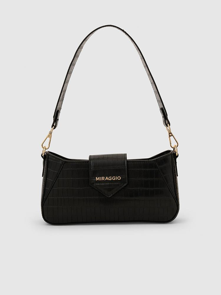 Isabella Women's Crossbody Bag - MIRAGGIO #color_black