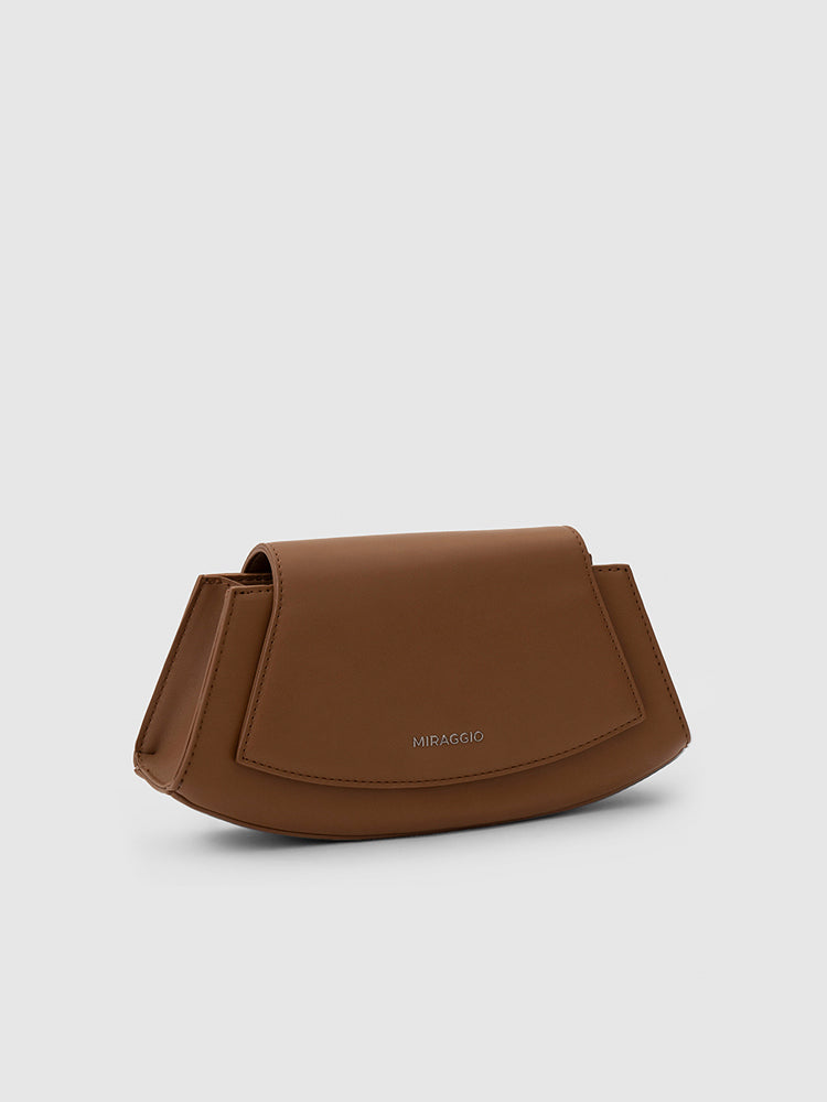 Helene Crossbody - MIRAGGIO #color_caramel-brown