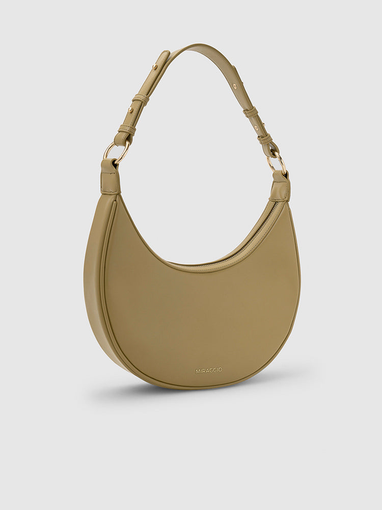 Simone Saddle Bag - MIRAGGIO #color_olive-branch