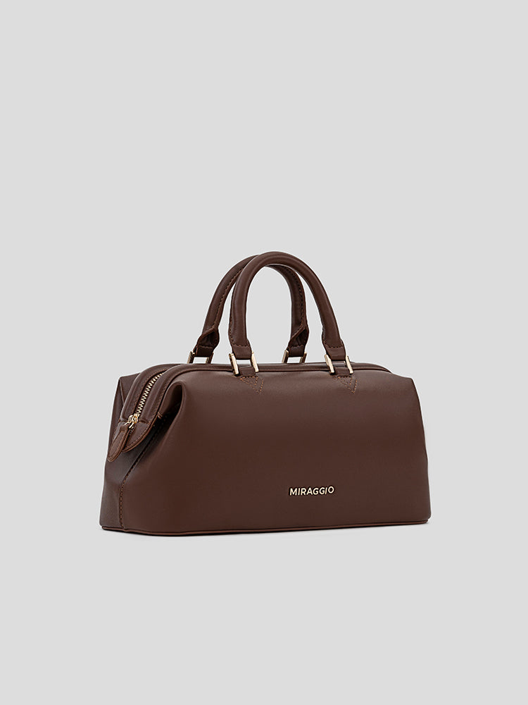 Liliana Women's Satchel Bag - MIRAGGIO #color_brown