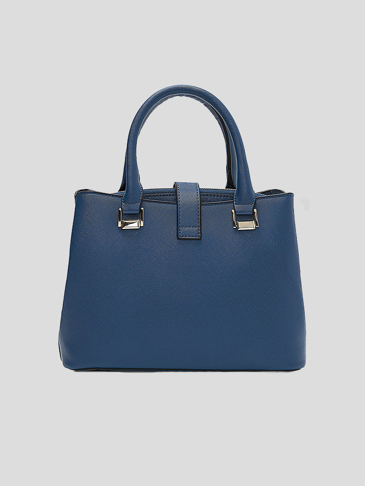 Dorothy Women's Satchel Handbag - MIRAGGIO #color_classic-blue