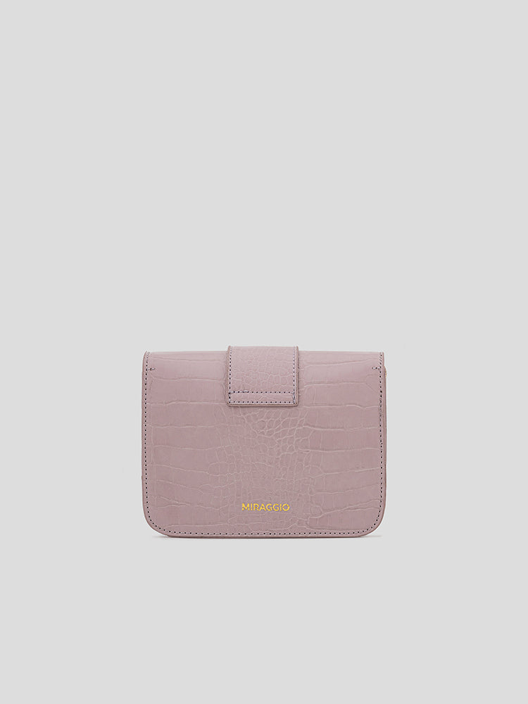 Charlotte Metal Buckle Crossbody Bag - MIRAGGIO