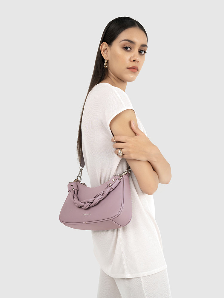 Gisele Crossbody Bag - MIRAGGIO #color_fragrant-lilac