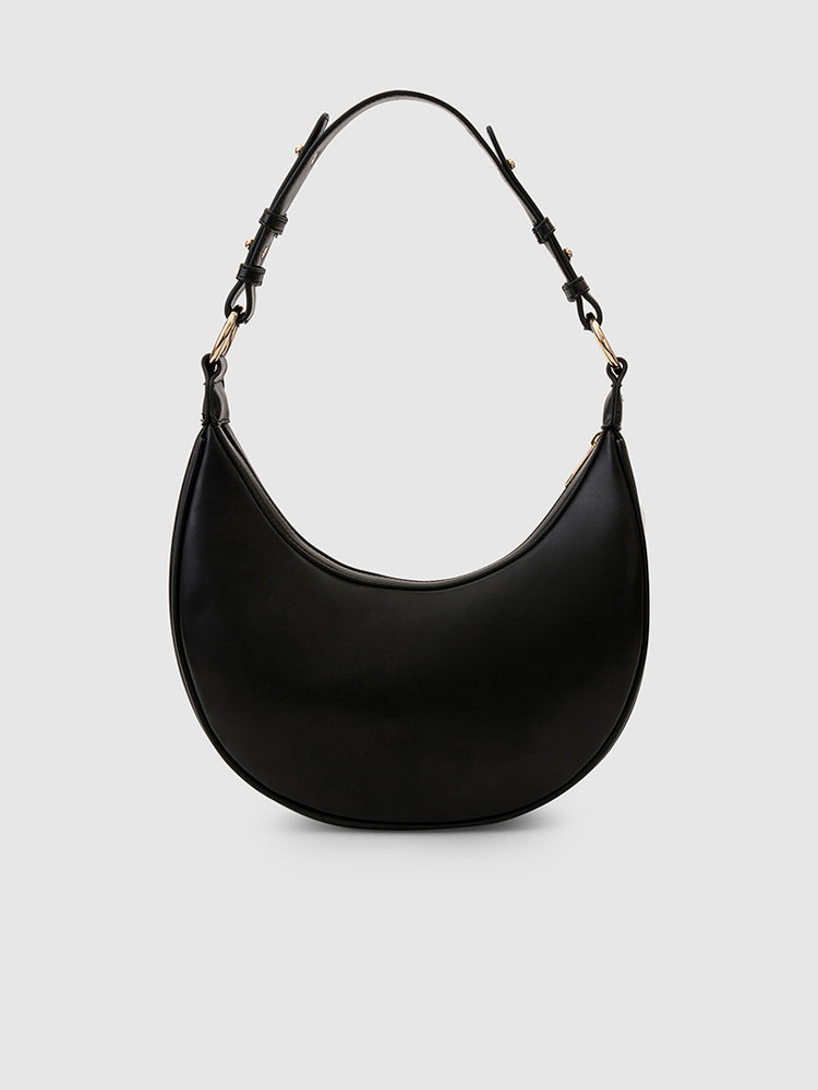 Simone Saddle Bag - MIRAGGIO #color_black