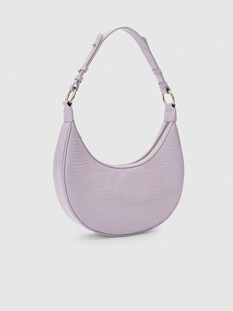 Simone Saddle Bag - MIRAGGIO #color_lavender-fog