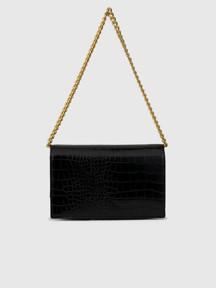 Mila Shoulder Sling Bag - MIRAGGIO #color_black