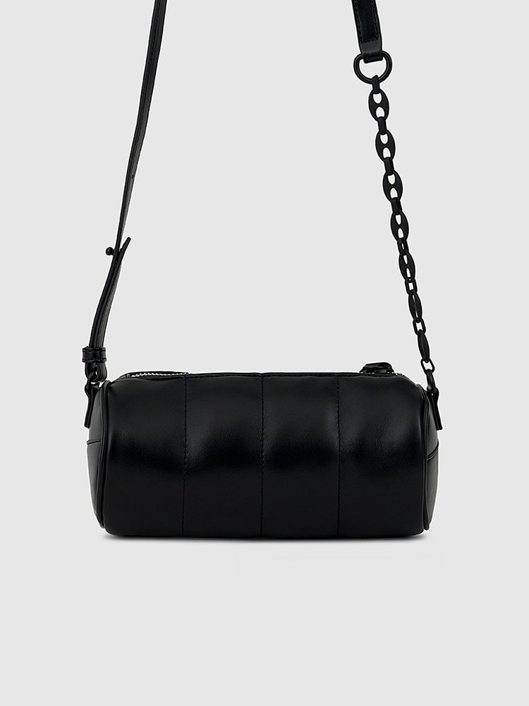 Esme Puffer Crossbody Bag - MIRAGGIO#color_black