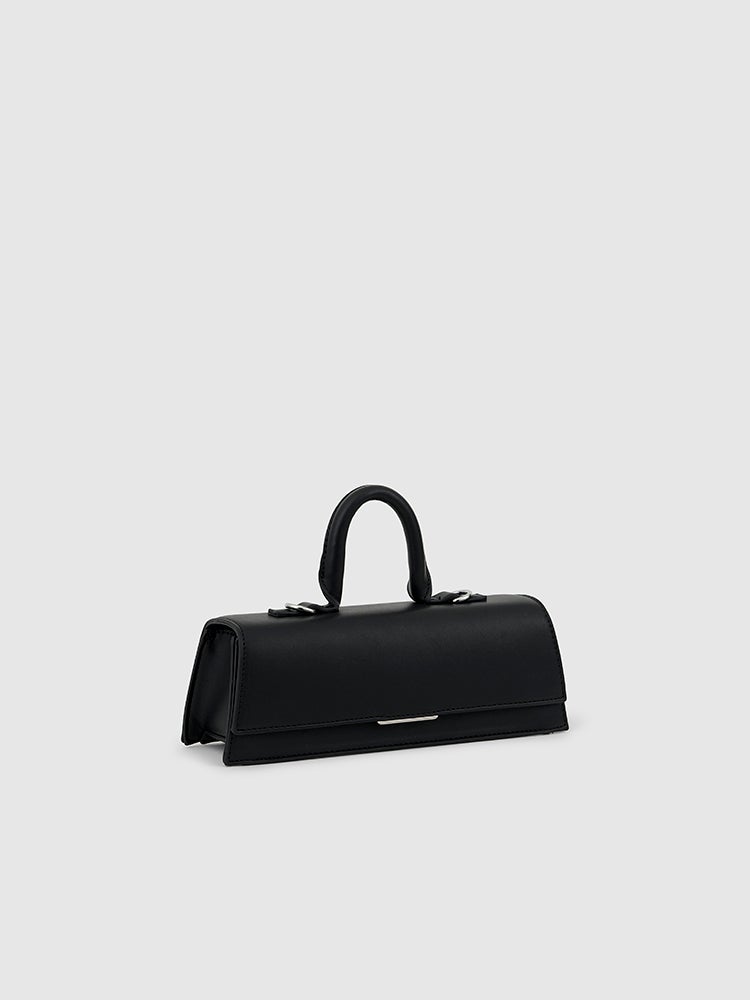 Elsie Top Handle Bag - MIRAGGIO#color_black