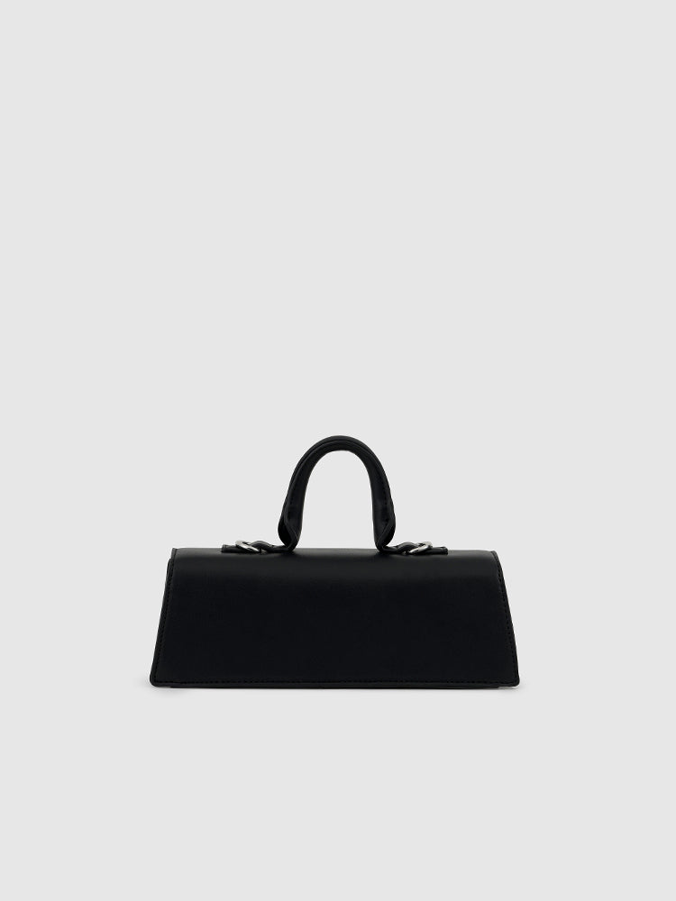 Elsie Top Handle Bag - MIRAGGIO#color_black