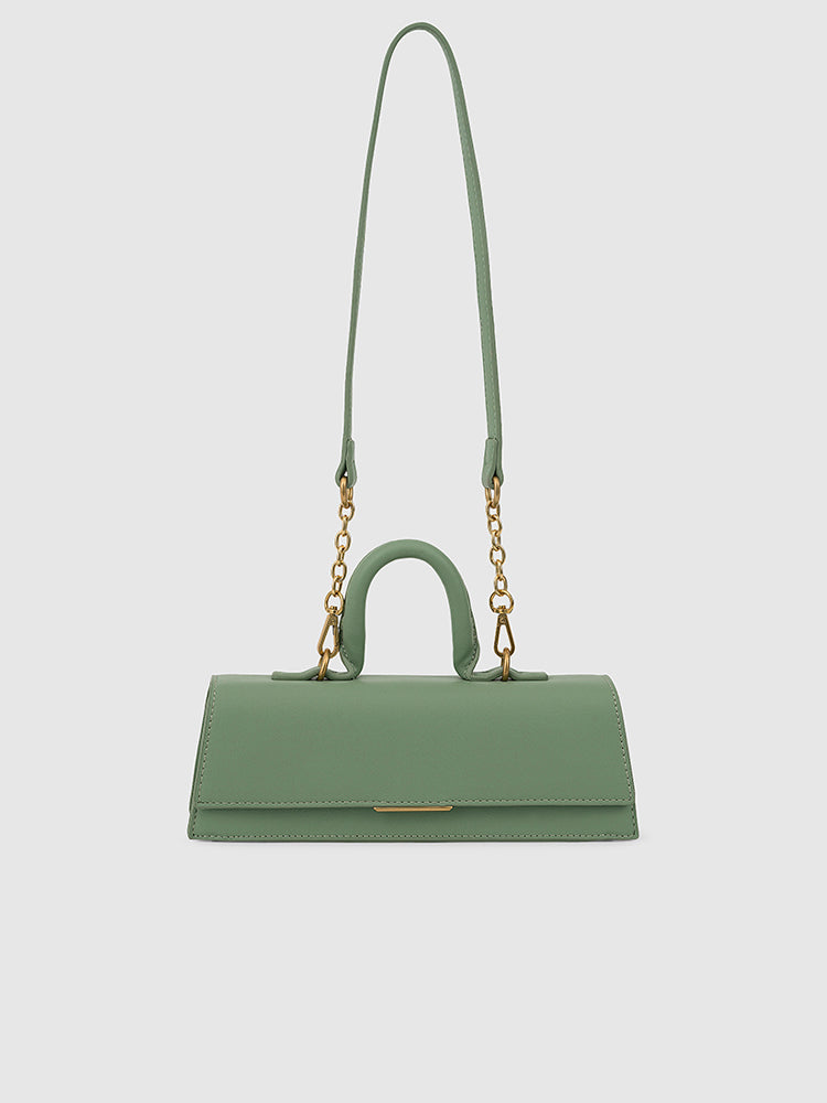 Elsie Top Handle Bag - MIRAGGIO #color_pistachio-green