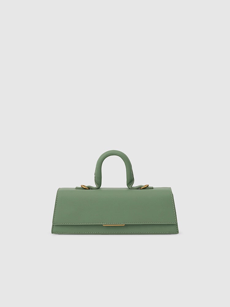 Elsie Top Handle Bag - MIRAGGIO #color_pistachio-green