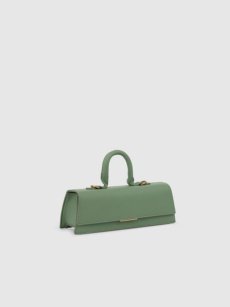 Elsie Top Handle Bag - MIRAGGIO #color_pistachio-green