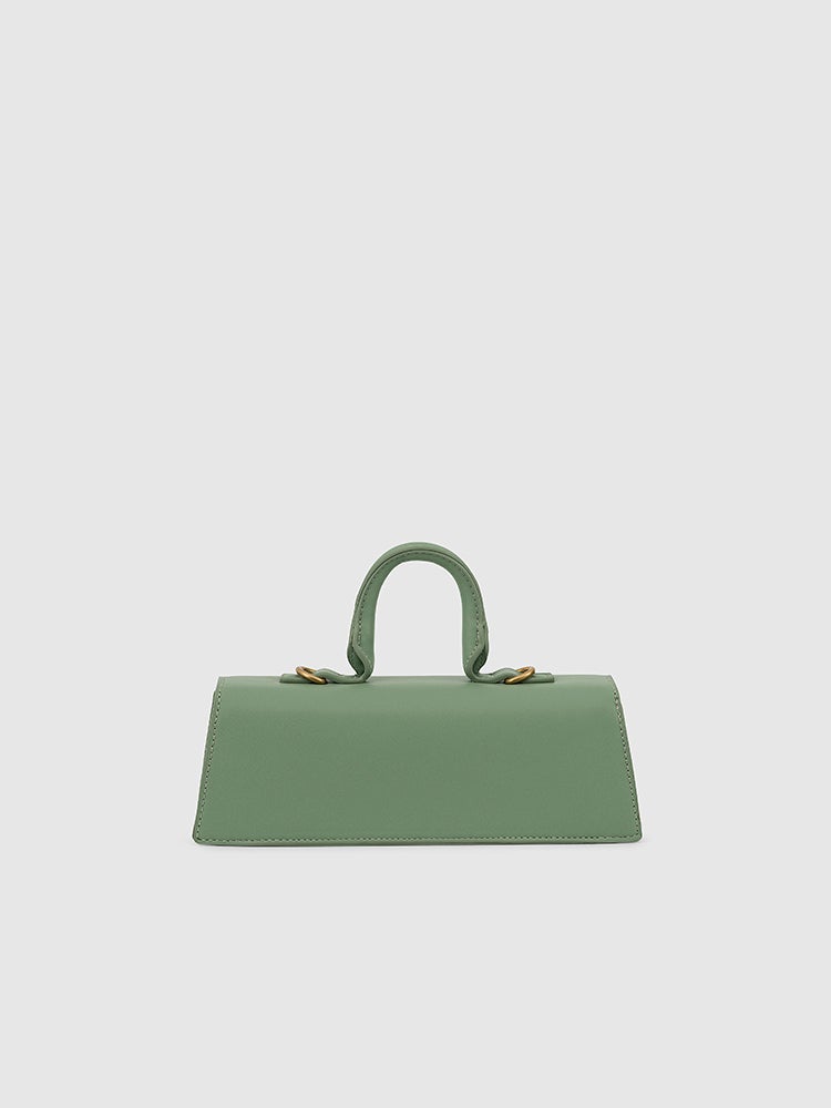 Elsie Top Handle Bag - MIRAGGIO #color_pistachio-green