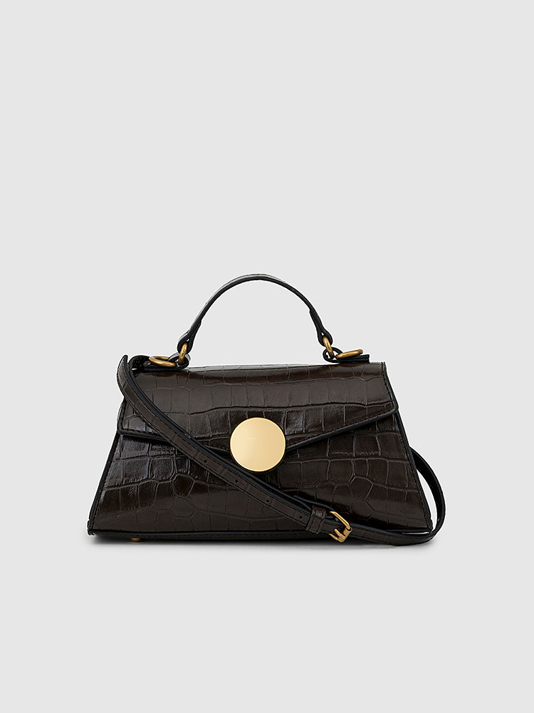 Ophelia Crossbody Bag - MIRAGGIO #color_dark-chocolate