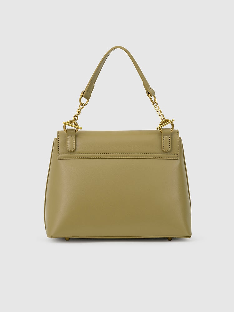 Dane Top Handle Bag - MIRAGGIO  #color_olive-green