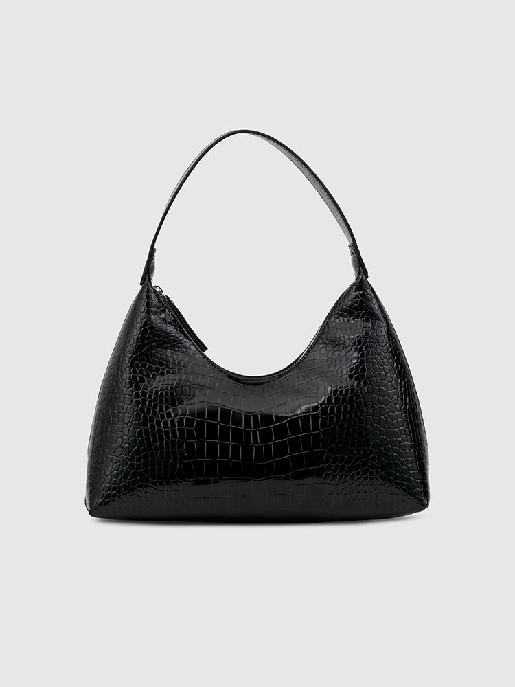 Daisy Shoulder Bag - MIRAGGIO #color_black