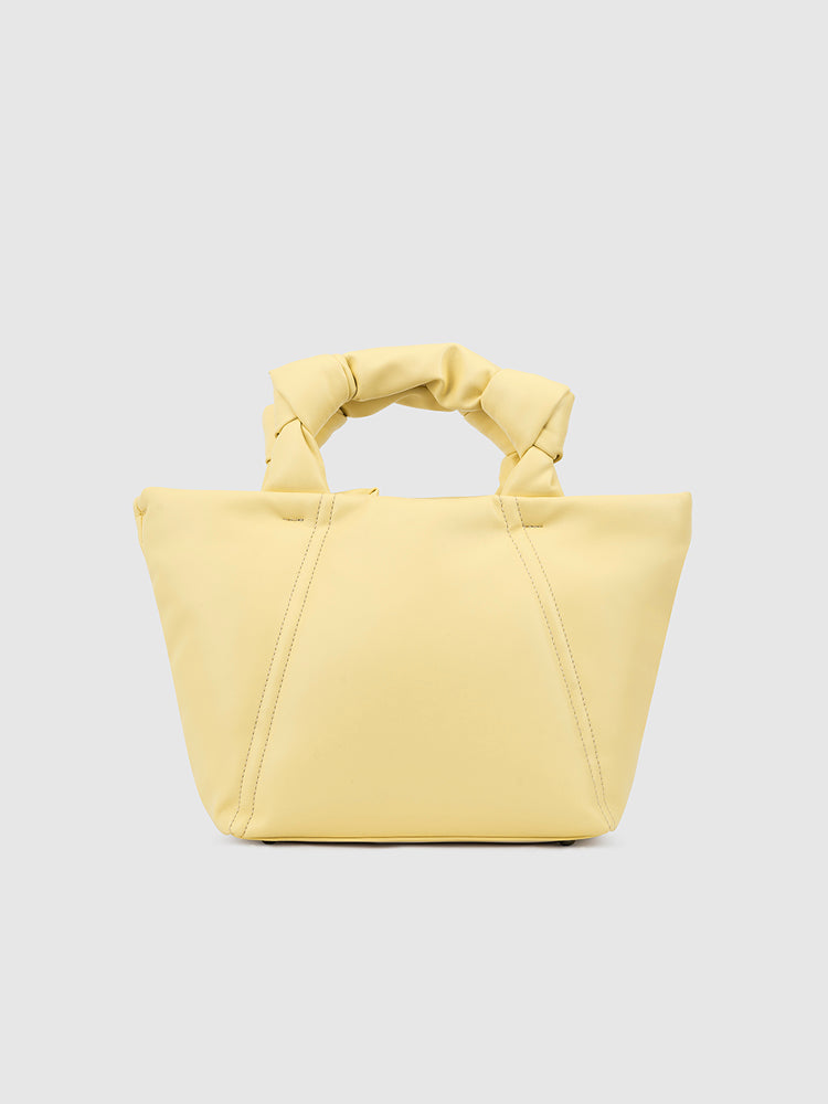 Poppy Puffer Tote Bag - MIRAGGIO #color_butter-yellow