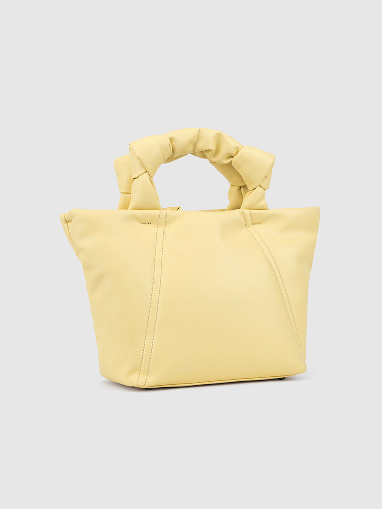 Poppy Puffer Tote Bag - MIRAGGIO #color_butter-yellow