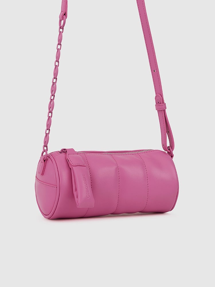 Esme Puffer Crossbody Bag - MIRAGGIO #color_pink