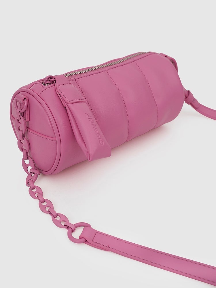 Esme Puffer Crossbody Bag - MIRAGGIO #color_pink