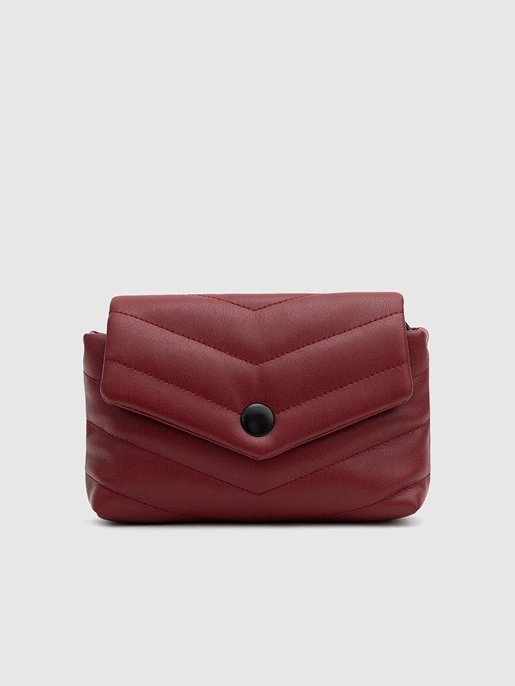 Mia Crossbody Bag - MIRAGGIO  #color_maroon