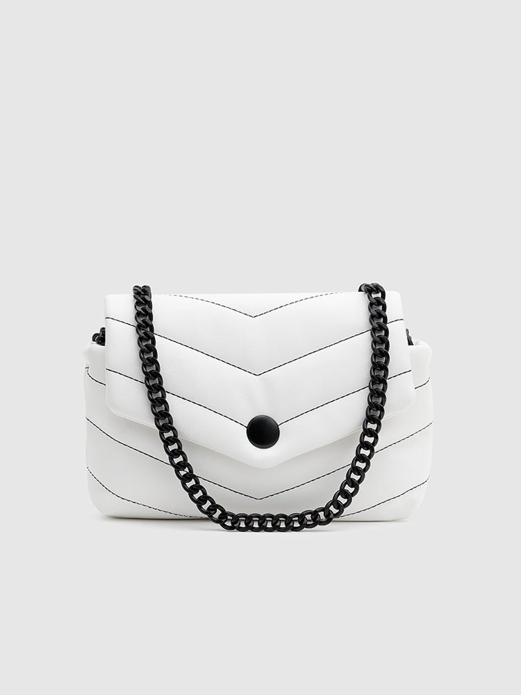 Mia Crossbody Bag - MIRAGGIO  #color_white