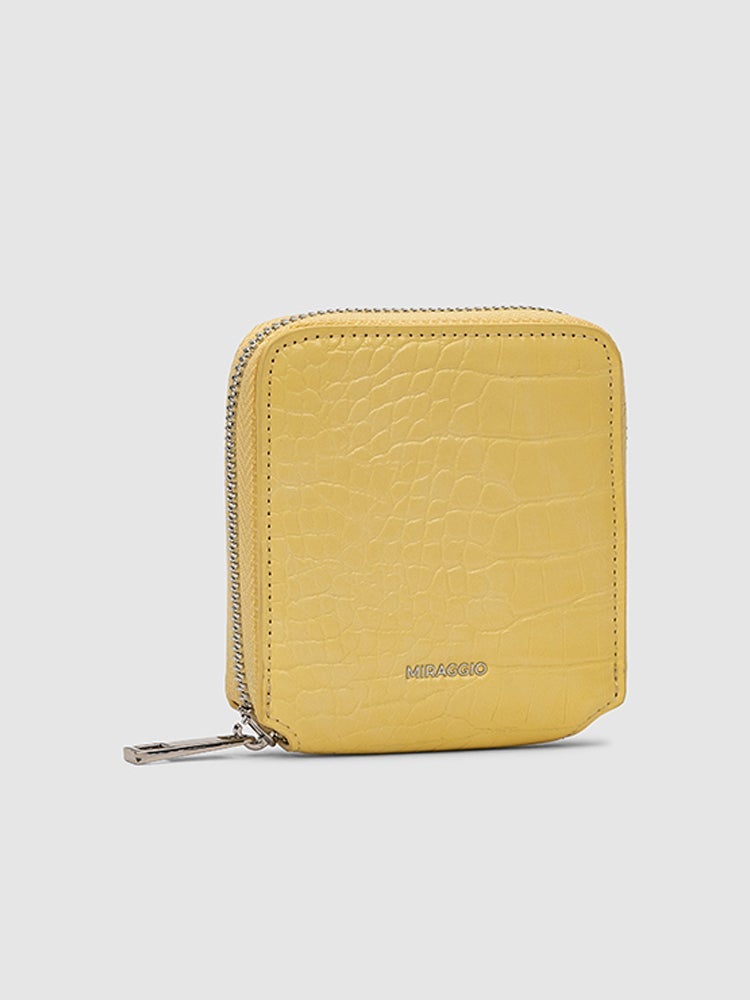 Eva wallet - MIRAGGIO #color_butter-yellow