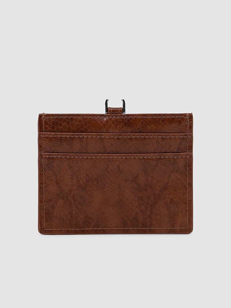 Nora Card Case - MIRAGGIO #color_brown