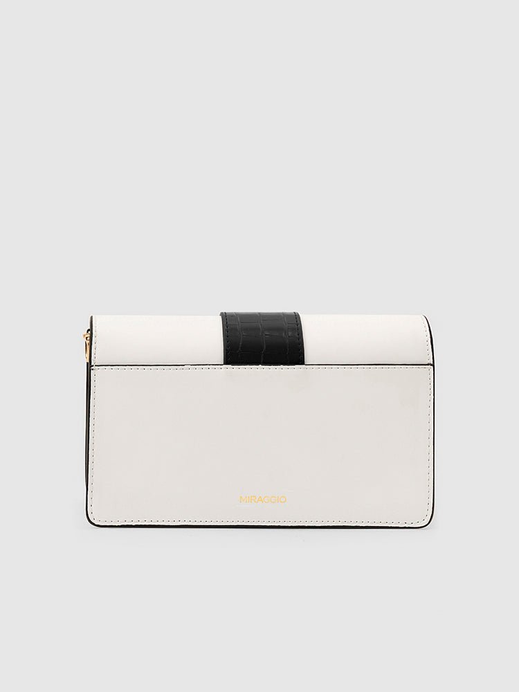 Adrianne Metal Buckle Crossbody Bag - MIRAGGIO