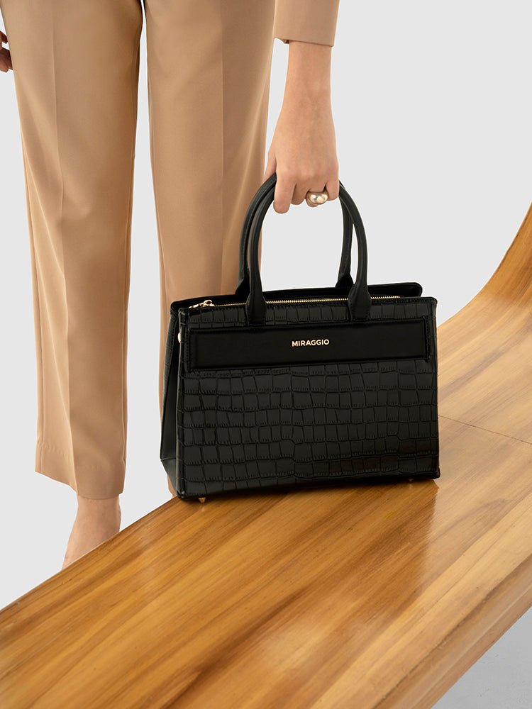 Catalina Satchel Handbag - MIRAGGIO