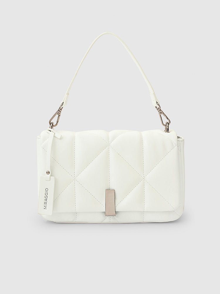 Genevieve Quilted Top Handle Sling Bag - MIRAGGIO