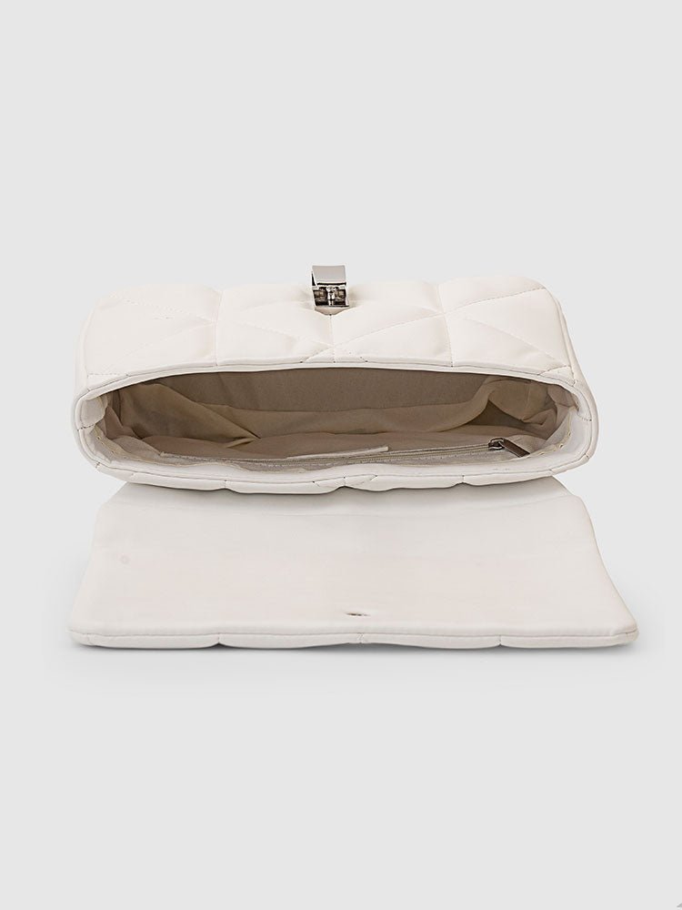 Genevieve Quilted Top Handle Sling Bag - MIRAGGIO