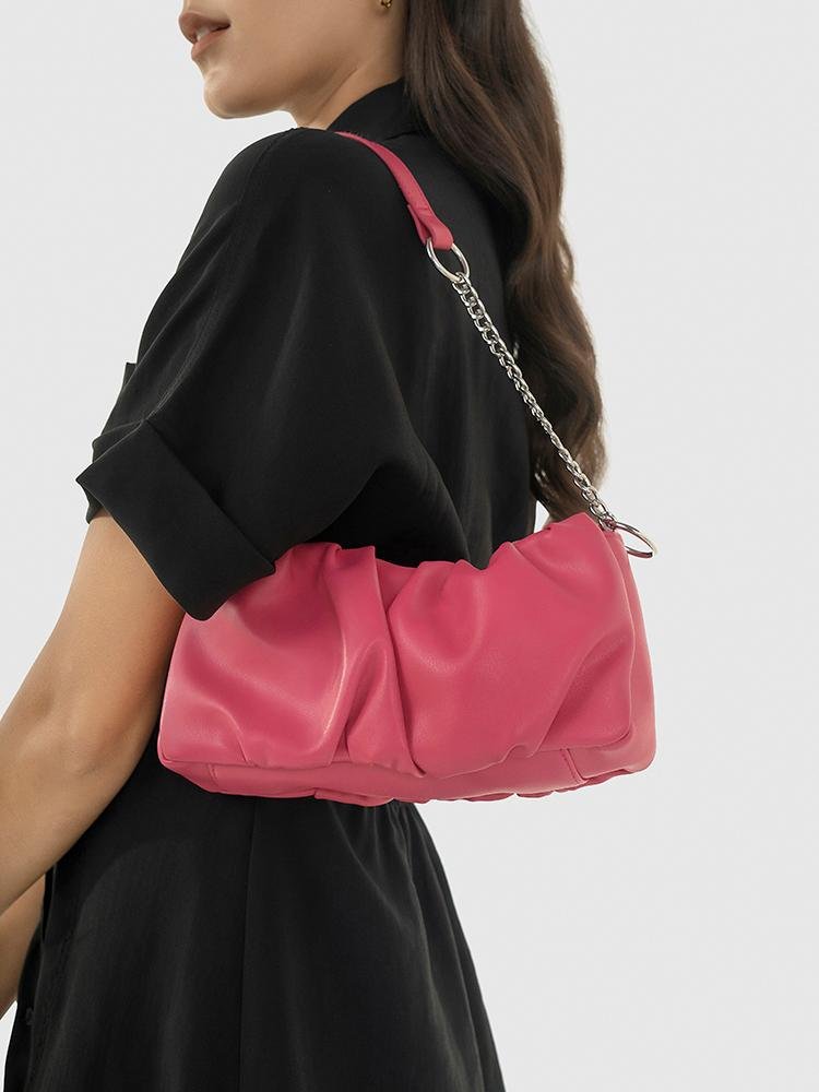 Irene Soft Gathered Shoulder Bag - MIRAGGIO
