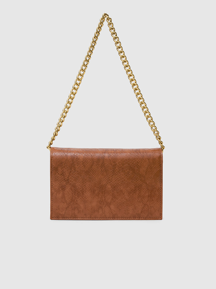 Mila Shoulder Sling Bag - MIRAGGIO #color_caramel-brown