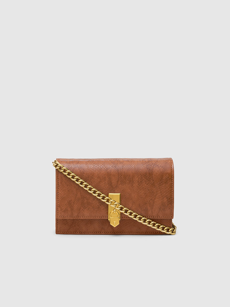 Mila Shoulder Sling Bag - MIRAGGIO #color_caramel-brown